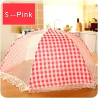 Foldable Table Food Cover Umbrella Style Anti Fly Mosquito Kitchen Cooking Tools Meal Cover Table Mesh Food Covers