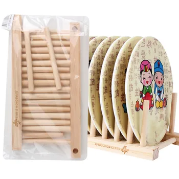 

Dish Tray Rack Kitchen Organizer Shelves Plastic Dish Holders Tablewear Drying Rack Cup Plates Holder Home Storage Organization