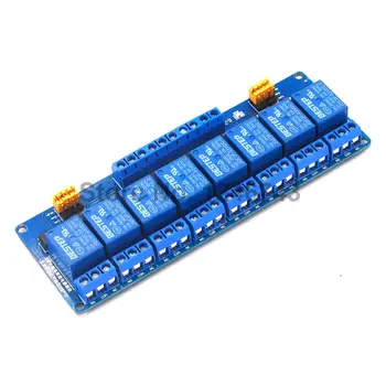 

1PCS 3.3V 8 Channel Relay Module High and low Level Trigger Dual Optocoupler Isolation 3.3V Relay Module