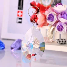 3 шт./пакет 76 мм прозрачное стекло подсолнечника кристальная подвеска Ловец солнечных лучей люстра лампа часть Призма свадебное украшение дома