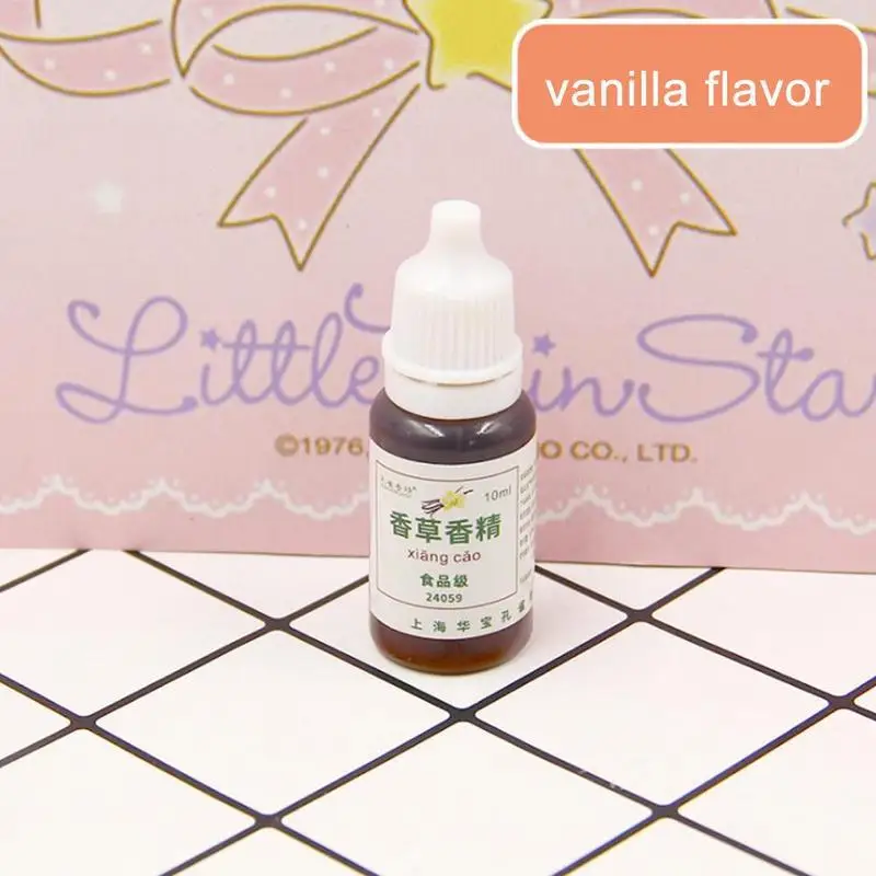 10 мл ароматизатор для моделирования слизи глина DIY Развивающие игрушки для детей творческие сделать ваш запах слизи сладкие ломтики ароматы - Цвет: vanilla