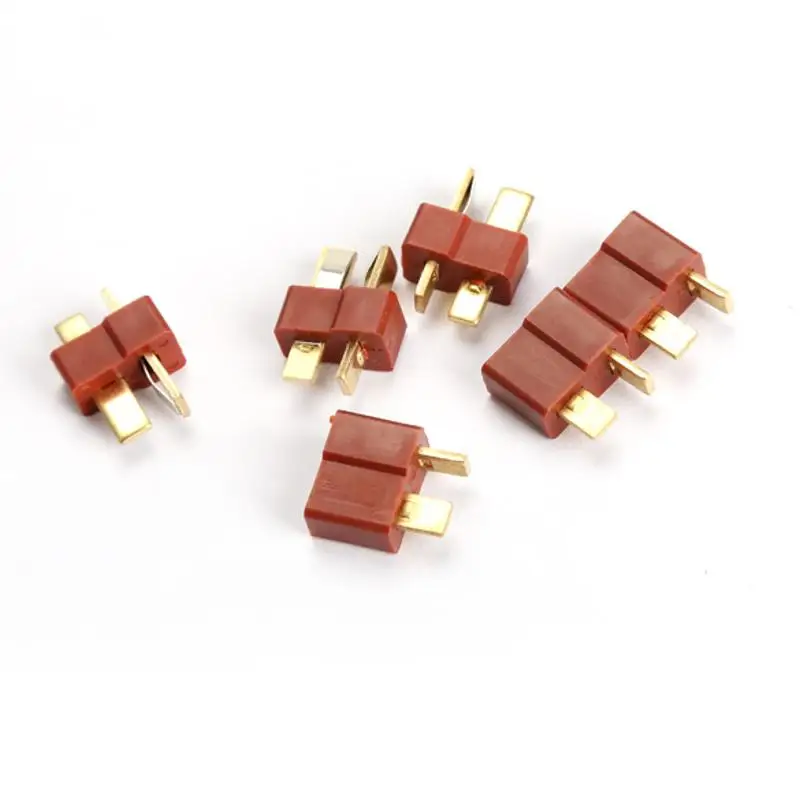 

10 Pairs/lot RC Lipo Battery Helicopter 20pcs/set T Plug Connectors Male Female for Deans Ultra T-Plug Connectors fit Deans Lipo