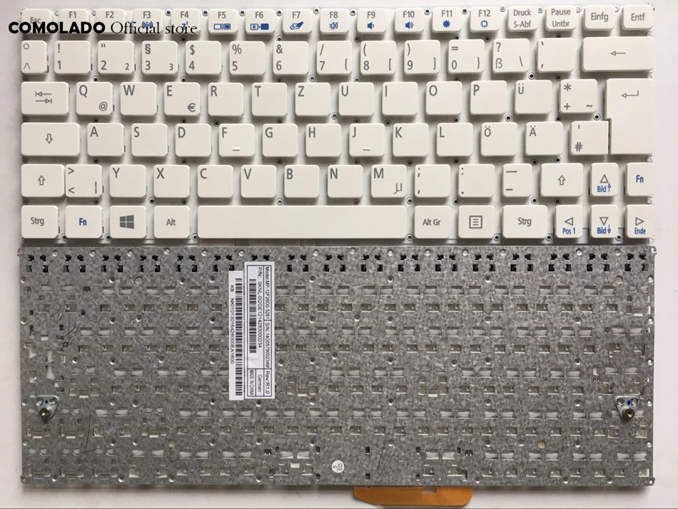 GR Germany keyboard For Acer Iconia W510 W510P W511 W511P tablet pc Single Keyboard GR layout