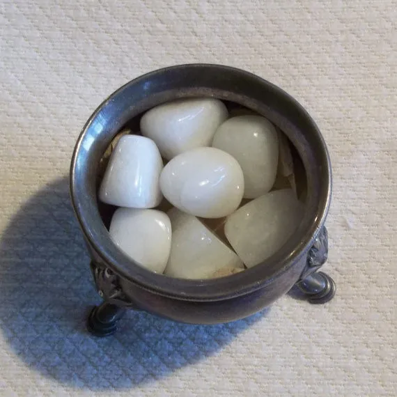 White Jade- Two Polished Stone