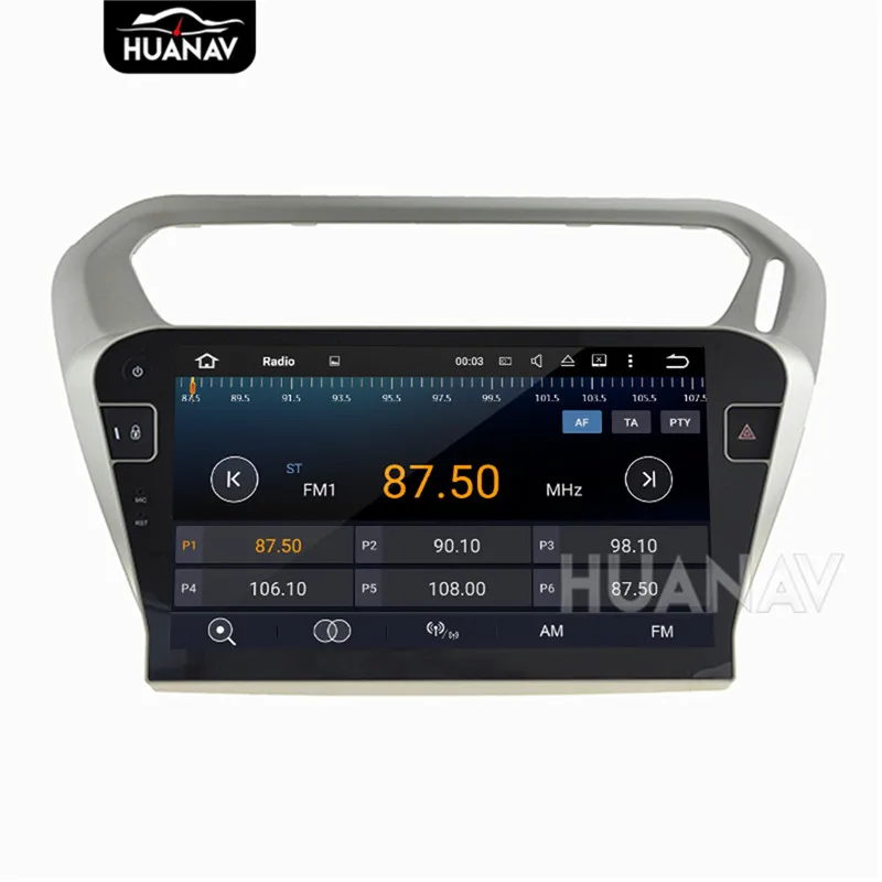 Clearance Car DVD player GPS navigation for PEUGEOT 301 2014-2017 For Citroen Elysee 2014-2017 Android8/Android7 Multimedia recoder unit 12