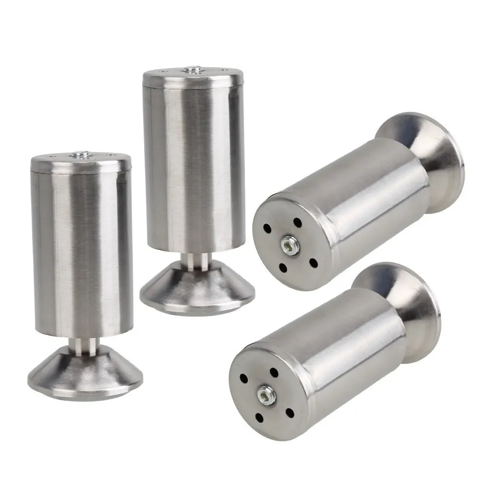 4pcs Stainless Steel Leg Protector Stand for Table Bed Chair