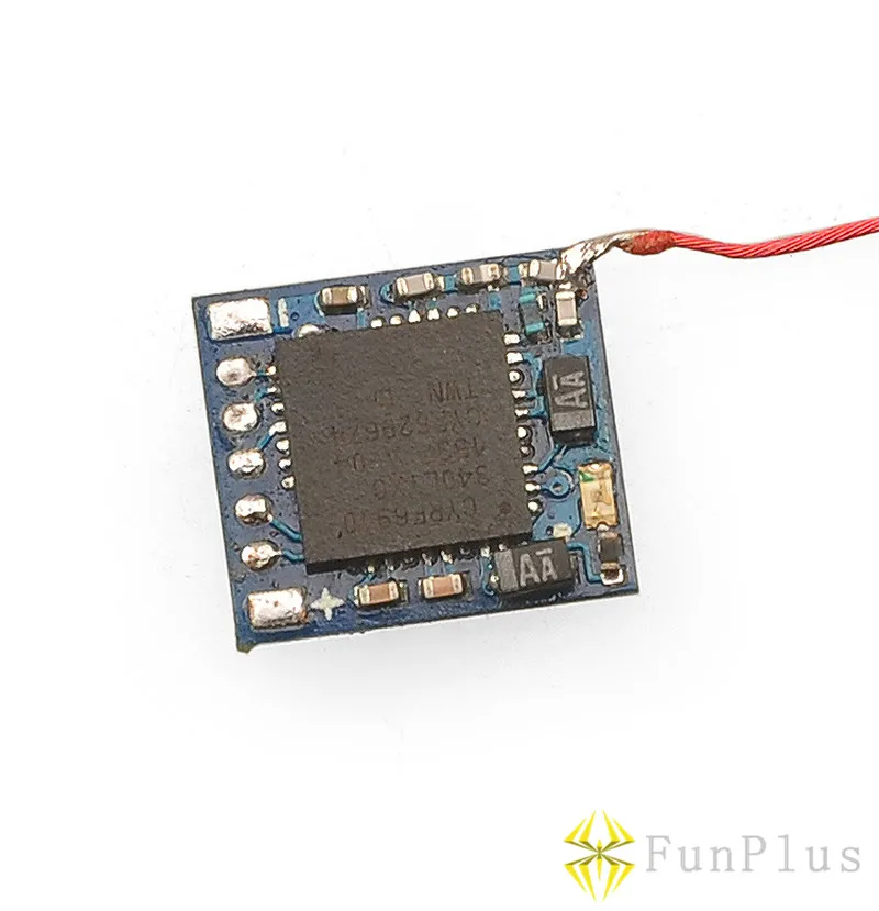 2.4G Micro Receiver DSM2 Micro RC PWM 5 Channels Receiver RX 6 Channels PPM Signal Output 3.7 5V DC for Indoor Mini Through FPV radiolink r6ds 2 4g 6ch ppm pwm sbus output receiver