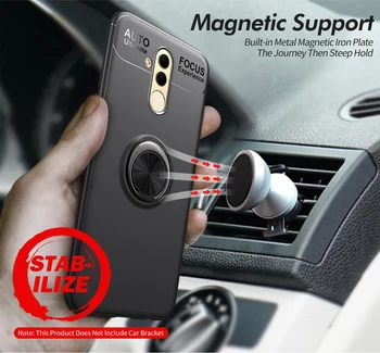 

Case for Huawei Mate 20 lite TPU Hidden Kickstand with Car Magnet Holder Stand Case
