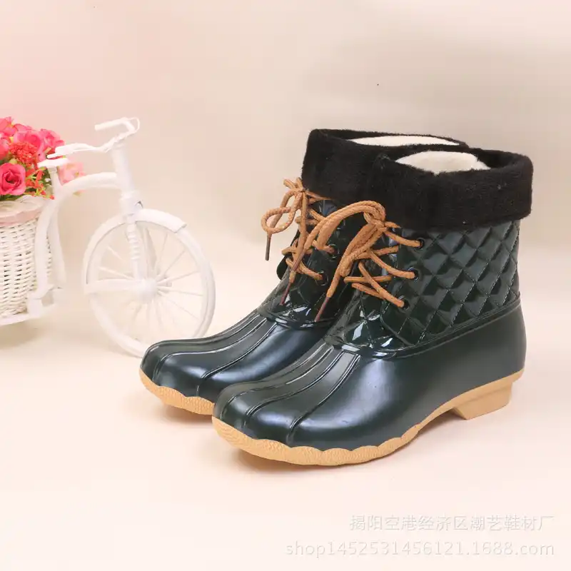 ankle duck boots womens