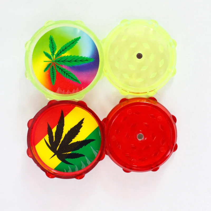 

New Design 1PC Plastic Tobacco Smoke Smoking Crusher Herbal Herb Spice Grinder Hand Muller