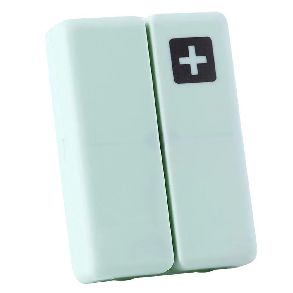 7 слотов ящик для хранения лекарств безопасный Анти-пыль экологичный складной портативный таблетки дополнение коробка может CSV - Цвет: as picture