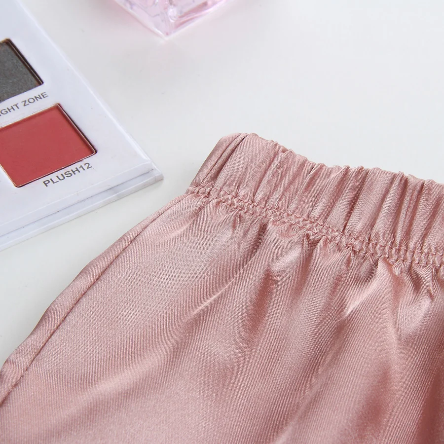 Цветочный кружевной бюстгальтер Топ трусики вышивка Бралетт атласные шорты сексуальное ночное белье для женщин пижамный комплект милые пижамы