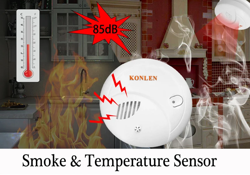Smoke and Temperature combination detector (1)