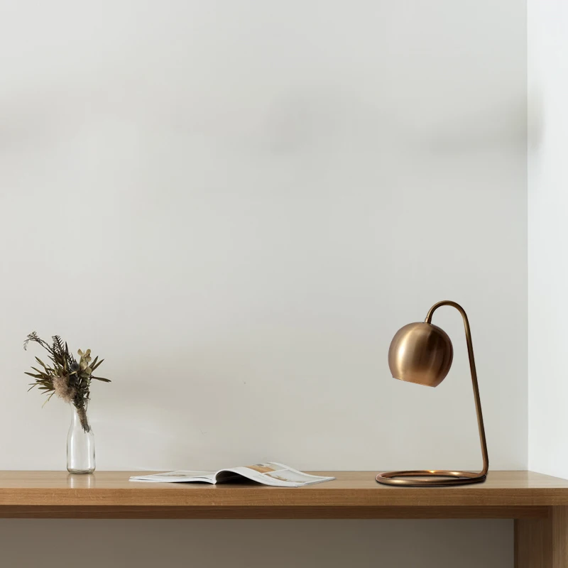 Chrome Lampe de table Thor e14 or 120 mm Cappuccino
