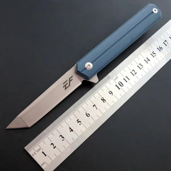 

Eafengrow EF65 D2 Steel Blade G10 Handle Ball Bearing Folding Knife Outdoor Hunting Camping EDC Tool Tactical Survival Knife