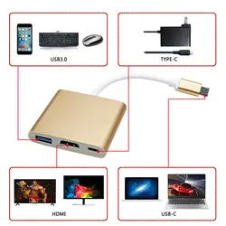 Для коммутатора NS HDMI Тип C адаптер концентратора USB-C к HDMI мини-Док-станция станции для консольный переключатель Nintendo интимные аксессуары ТВ