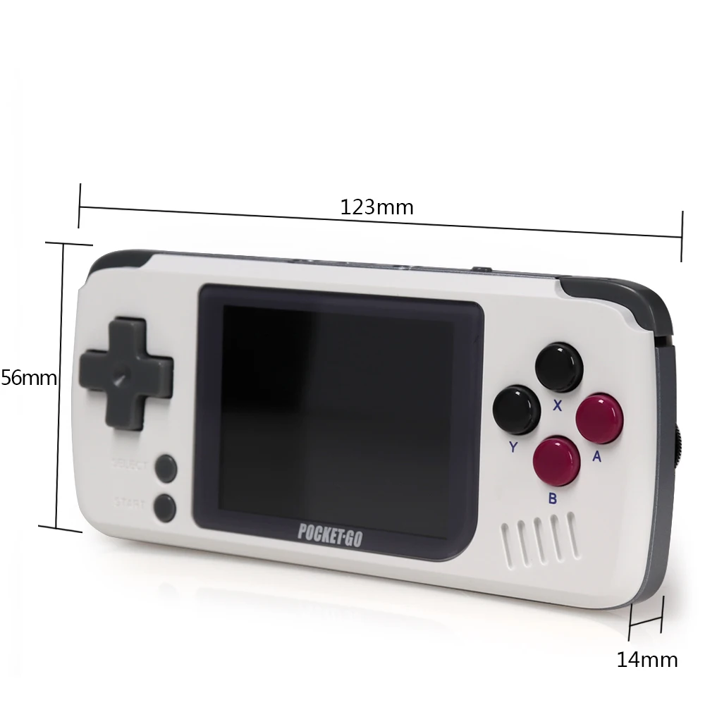  Consola de videojuegos PocketGo V1.3 CFW consola de juegos Retro manejar jugadores de juegos.