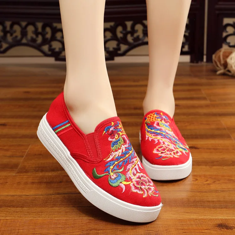 Pie Redondo Flats Nuevo Estudiante Dedo Cielo Negro Cómodos Tamaño Del Algodón Flor blanco Telas azul rojo Más Planos Mujeres Las 2017 En Zapatos De Mujer Deslizamiento Casual Negro UqdwYYH