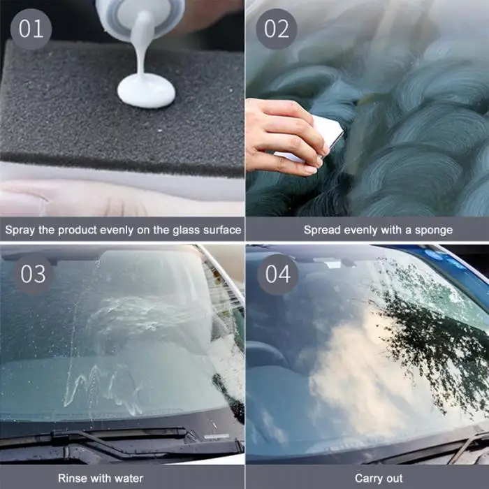 50 мл автомобильное окно масляный Съемник пленки очиститель стекла для обслуживания автомобиля NR-доставка