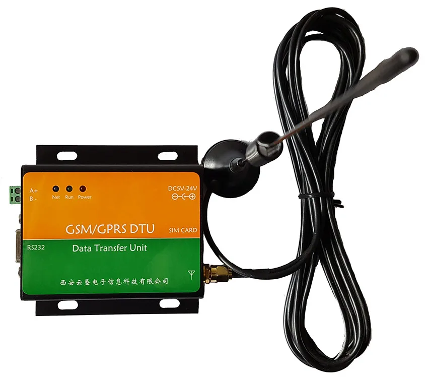 GPRS DTU RS232 RS485 к SMS преобразователю шлюза беспроводной Modbus Slave GSM сигнализация чтение