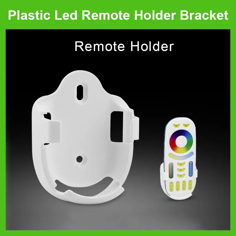 

Plastic LED Remote Holder Bracket Socket Wall Mounted Lighting Accessories