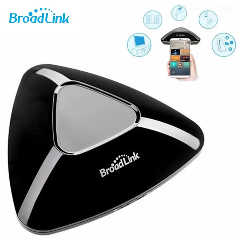

Broadlink RM Pro Phone WIFI+IR+RF Smart Home Auto Intelligent Controller UK Universal Intelligent Remote Control Switch