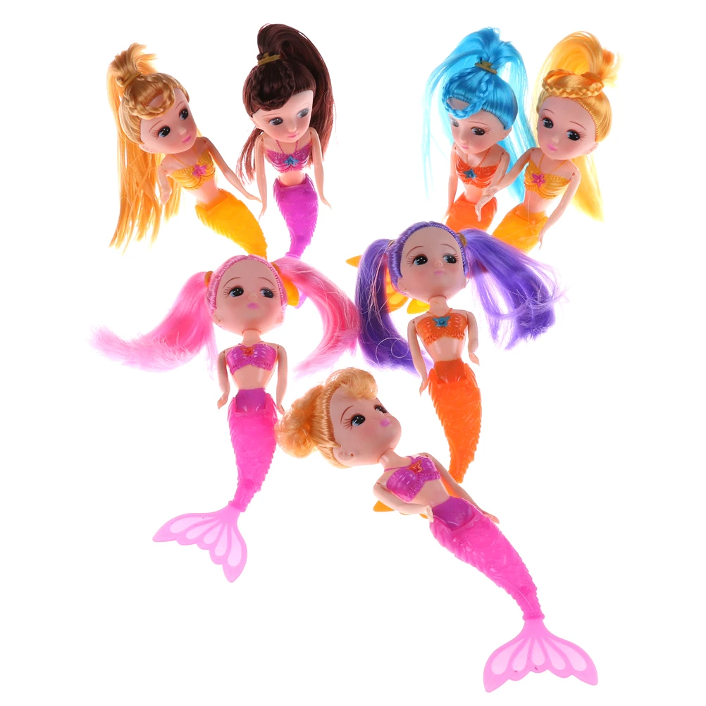 1個お風呂の玩具ファッション子供人魚姫人形海メイド女の子のおもちゃ女の赤ちゃんのおもちゃのための誕生日プレゼントbarbeiアニメ Mermaid Princess Doll Girls Toysmermaid Princess Aliexpress