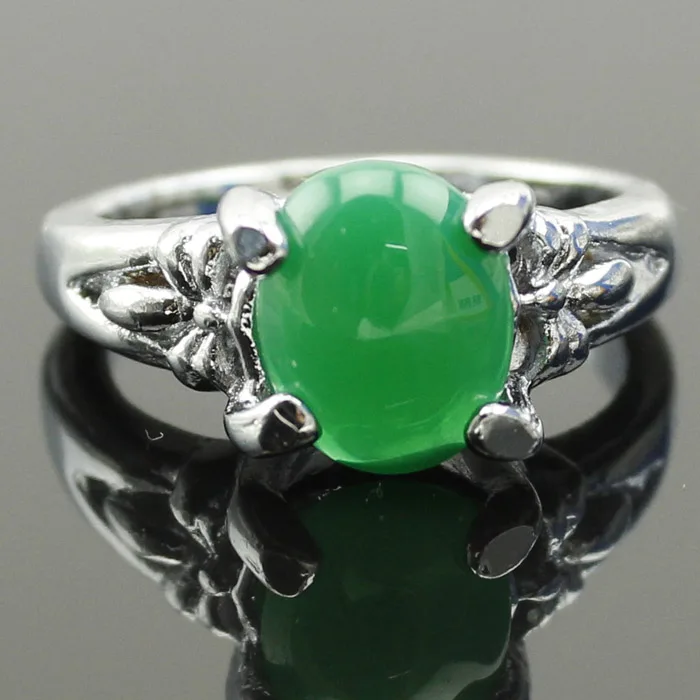 

Free Shipping Wholesale Oval Cut Crystal Quartz Ring 2017 New Women's Natural Stone Rings For Women Wedding Rings