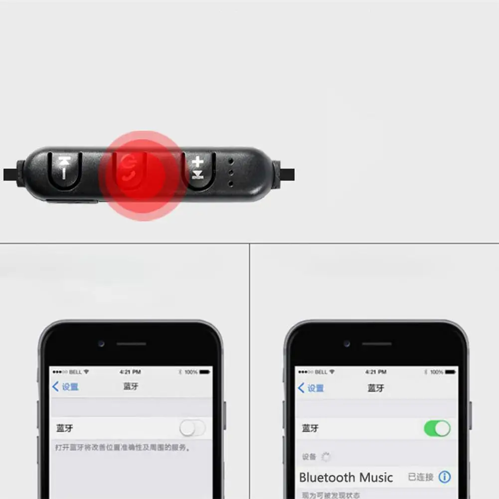 Bluetooth наушники магнитные XT 11 Беспроводные спортивные бас музыкальные с