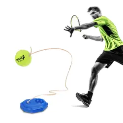 Тренажер для тенниса тренировочный инструмент Baseboard Упражнение отскок мяч Спорт на открытом воздухе теннисные тренировочные шары со
