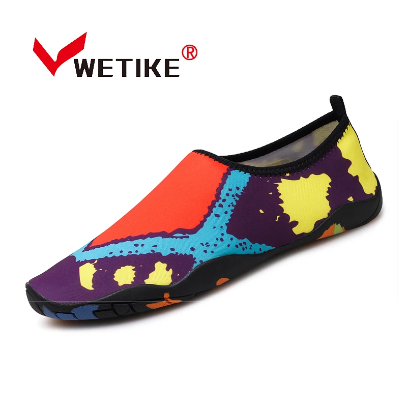 

2019 Summer Men And Women Aqua Shoes Outdoor Soft Upstream Breathable Beach Walking Shoes Adult Sneakers Couple Shoes