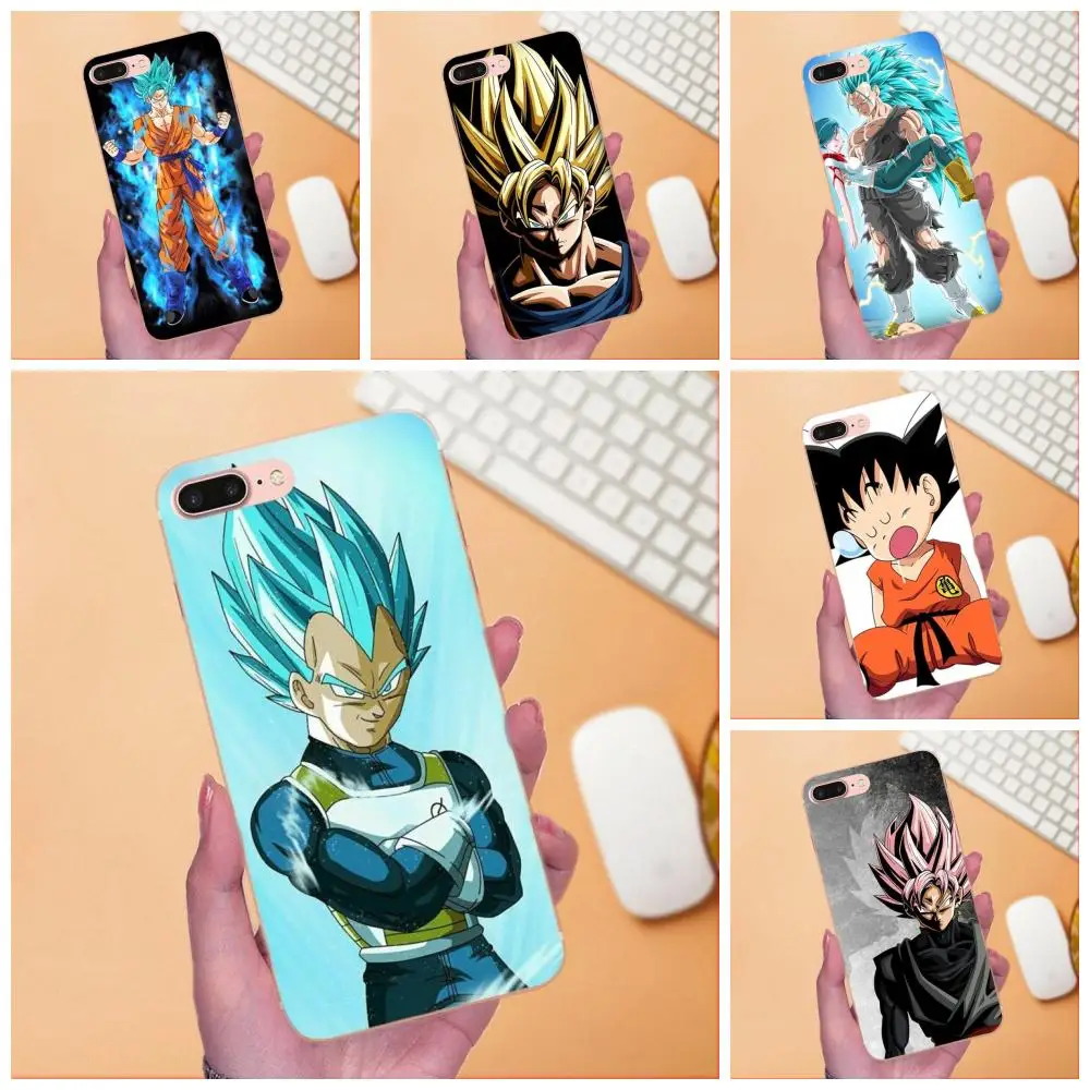 Для Samsung Galaxy Note 5 8 9 S3 S4 S5 S6 S7 S8 S9 S10 mini Edge Plus Lite чехол для телефона с принтом Dragon Ball Super