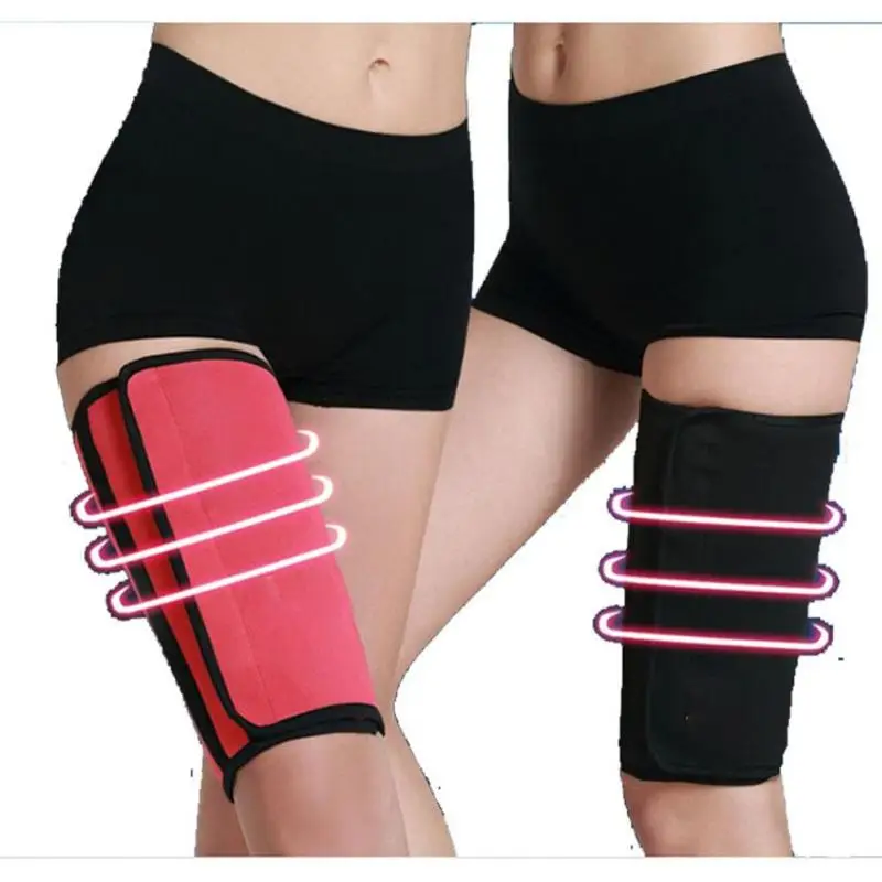 1 Pair Slimming Leg Belt Sweating Neoprene Slim Thigh Belt Gym Sports