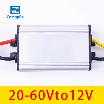 

DC/DC 20-60Vto12V 1A 2A 3A Step-Down Converter Car Power Supply Module Regulator For Electrical Appliances Waterproof Converter