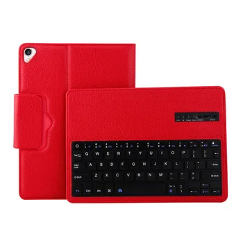 

Bluetooth Keyboard Leather Case With Keyboard 200mA Black White Red Pink For Ipad 12.9 Inch