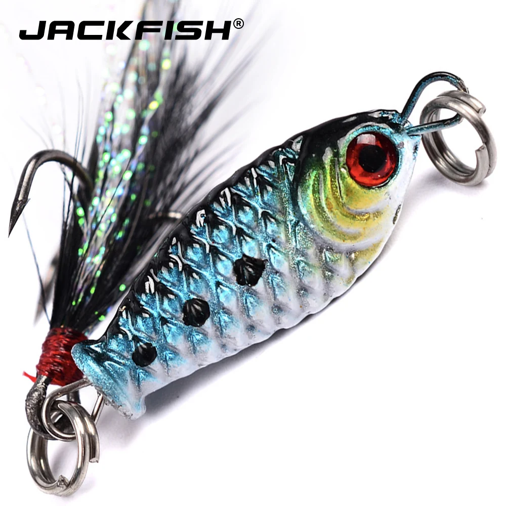 JACKFISH 2.5 سنتيمتر 5g البسيطة المعادن شرك الصيد المهتز إغراء 3D عيون الاصطناعي الطعم مع ريشة هوك Crankbait الرقص الرصاص الصيد السحر JACKFISH 2.5 سنتيمتر 5g البسيطة المعادن شرك الصيد المهتز إغراء 3D عيون الاصطناعي الطعم مع ريشة هوك Crankbait الرقص الرصاص الصيد السحر