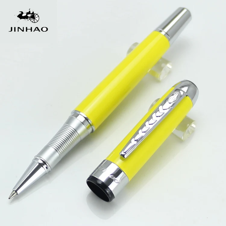 JINHAO 250 Глянцевая Серебристая шариковая ручка с абстрактным рисунком серебристая