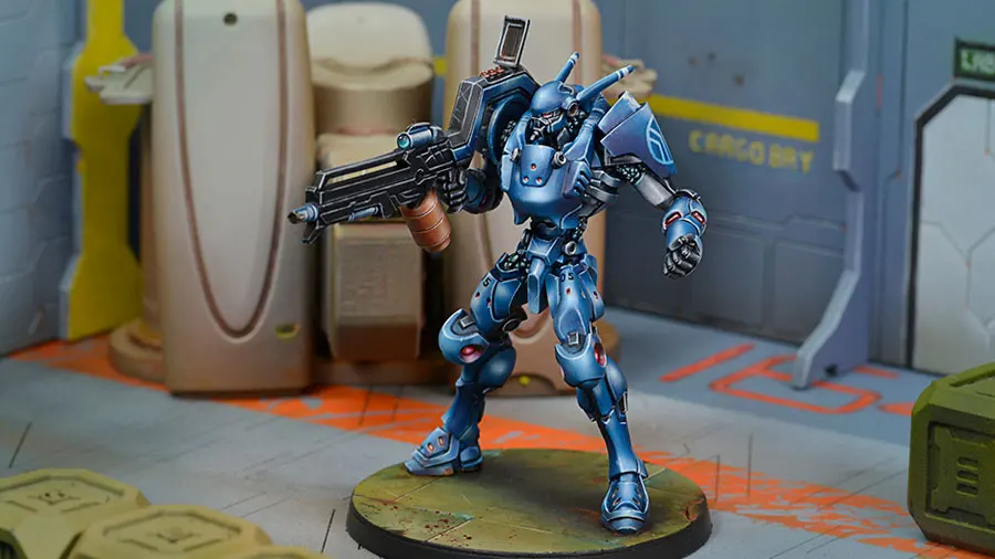 [Loong Way Miniatures] Corvus Belli Infinity 0507 SQUALO 32 мм Металлические Миниатюрные