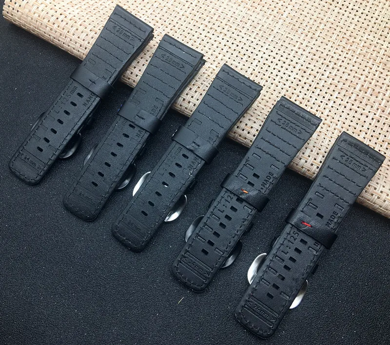 28 millimetri cinturino per Sette Venerdì strap Italiani In Vera Pelle Nero  Rosso Blu Arancione M/P/S Series degli uomini Della Vigilanza della fascia  fibbia logo su|Watchbands| - AliExpress