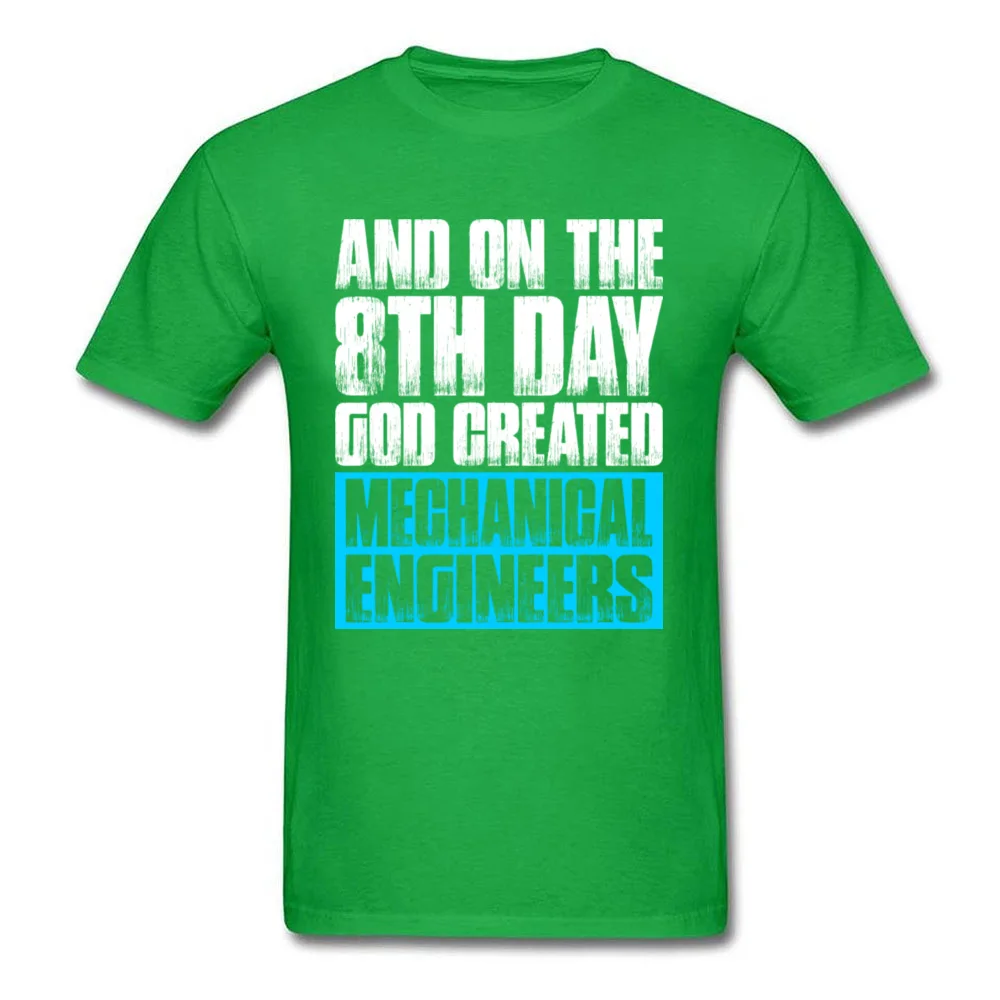 And On The 8th Day God Created Mechanical Engineer_green