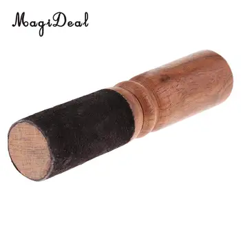 

Tibetan Wood Singing Bowl for Buddhism Meditation Mallet 12.5cm #4