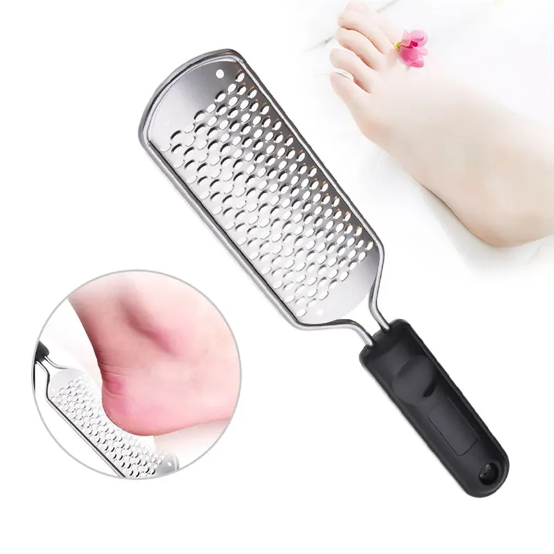 

1Pcs Pedicure Foot File Rasp Callus Remover Dropshipping Health Dead Skin Removal Tools Metal File Massage Foot Scrubber