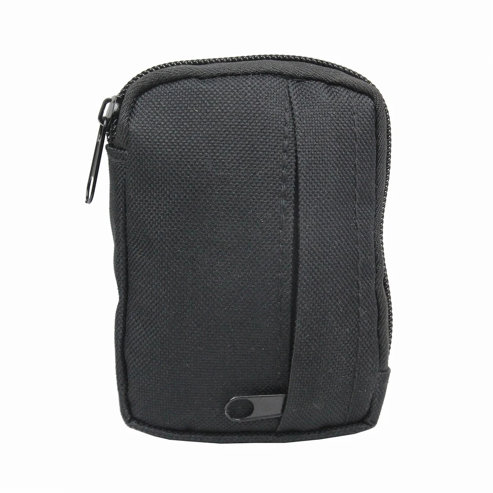 

600D Nylon Military Molle Black Pouch Small Waist Belt Bag Wallet Pouch Purse for Camping Hiking Gadget Pack