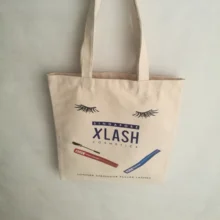 500 шт./лот Заказная прочная Органическая хлопковая холщовая хозяйственная сумка Многоразовые продуктовые сумки хлопковая ткань эко-сумка для подарка