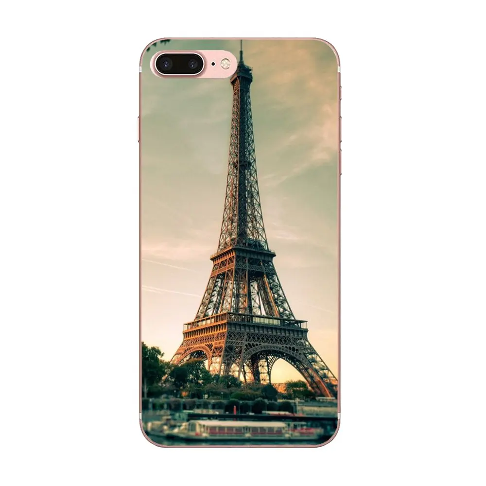 Для Huawei P7 P8 P9 P10 P20 P30 Lite Mini Plus Pro 2017 2018 2019 Мягкий ТПУ чехол для телефона Capa Eifel