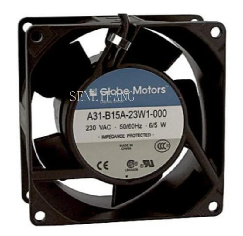 

Free shipping A31-B15A-23W1-000 8cm80*80*25 230V aluminum frame cooling fan