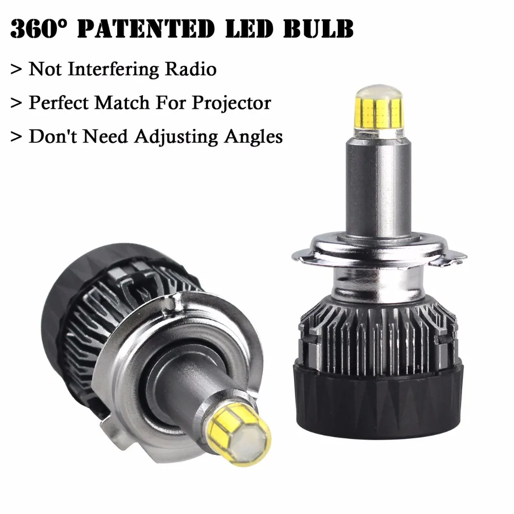 

Car Goods Light H7 Headlights LED 9012 Bulb 12V Fan 30W 6000K H11 Led Head Light Lamp Car 9006 Led 9005 360 Turbo Super Headlamp