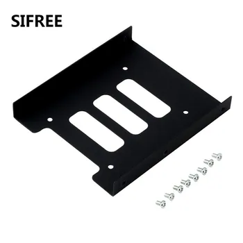 

SIFREE 2.5'' SSD HDD To 3.5'' Hard Drive Adapter Mounting Adapter Bracket Dock Hard Drive Enclosure Holder to Connect For PC