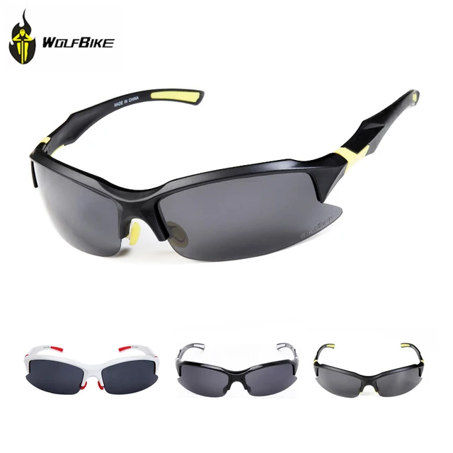 Cheap Wolfbike Men Women Outdoor Cycling Eyewear Sports  Glasses Bicycle Bike UV400 Sport Glasses Polarized Lenses Cycling Glasses