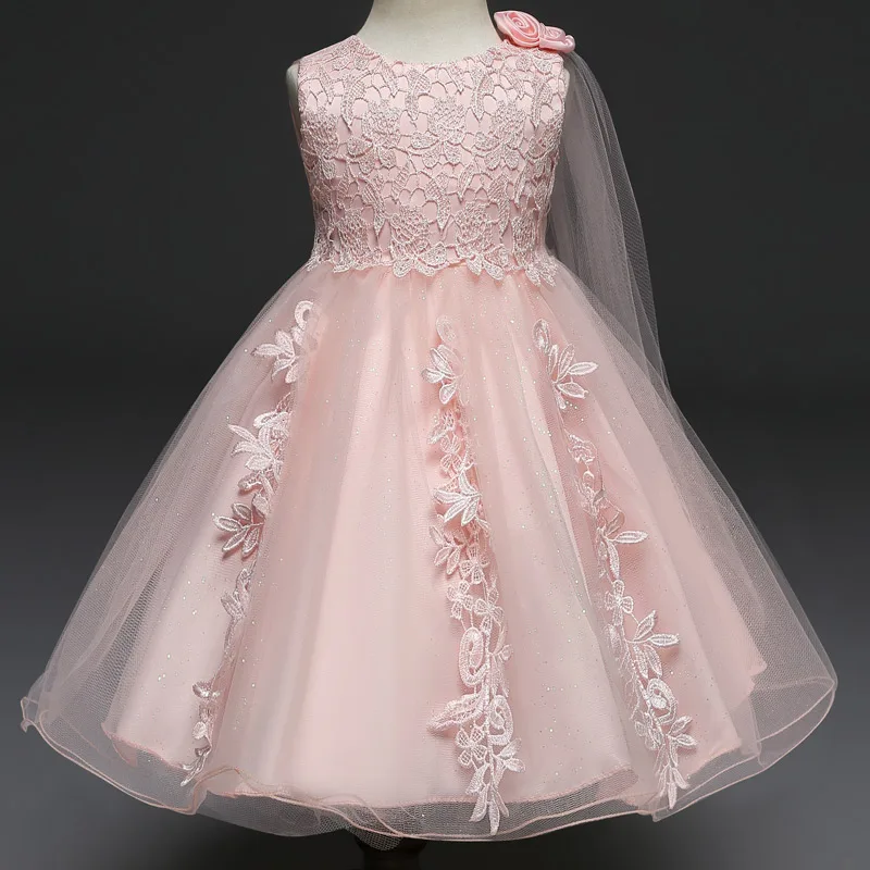 

My Flower Princess 1 Year Girl baby Birthday Dress Infant Party Dresses Baby Girl Clothing for Girls Baptism Christening Gown